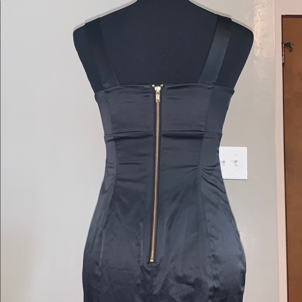 H&M black fitted cocktail dress - Picture 4 of 5